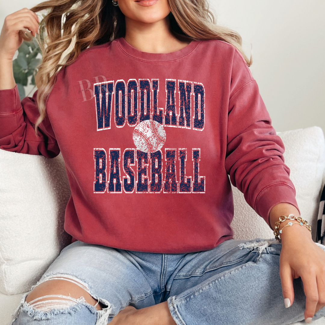 Woodland Baseball Sweatshirt PREORDER