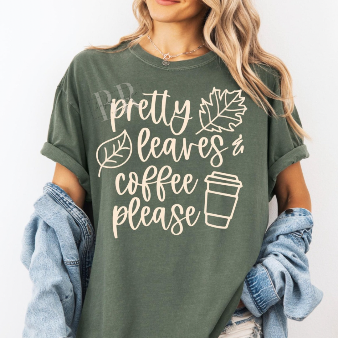 Pretty Leaves & Coffee Please PREORDER