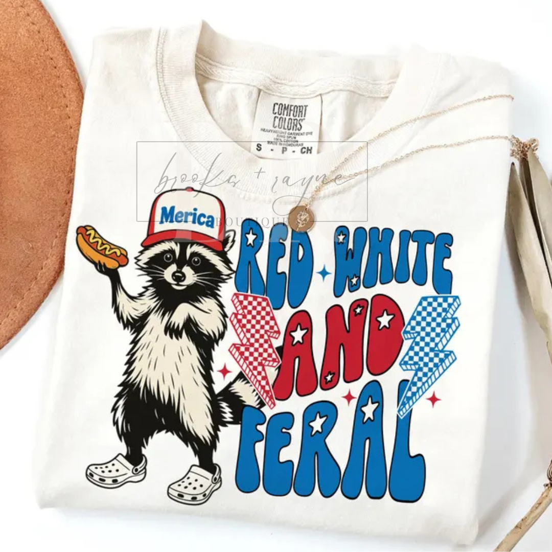 Red, White and Feral Lightning PREORDER