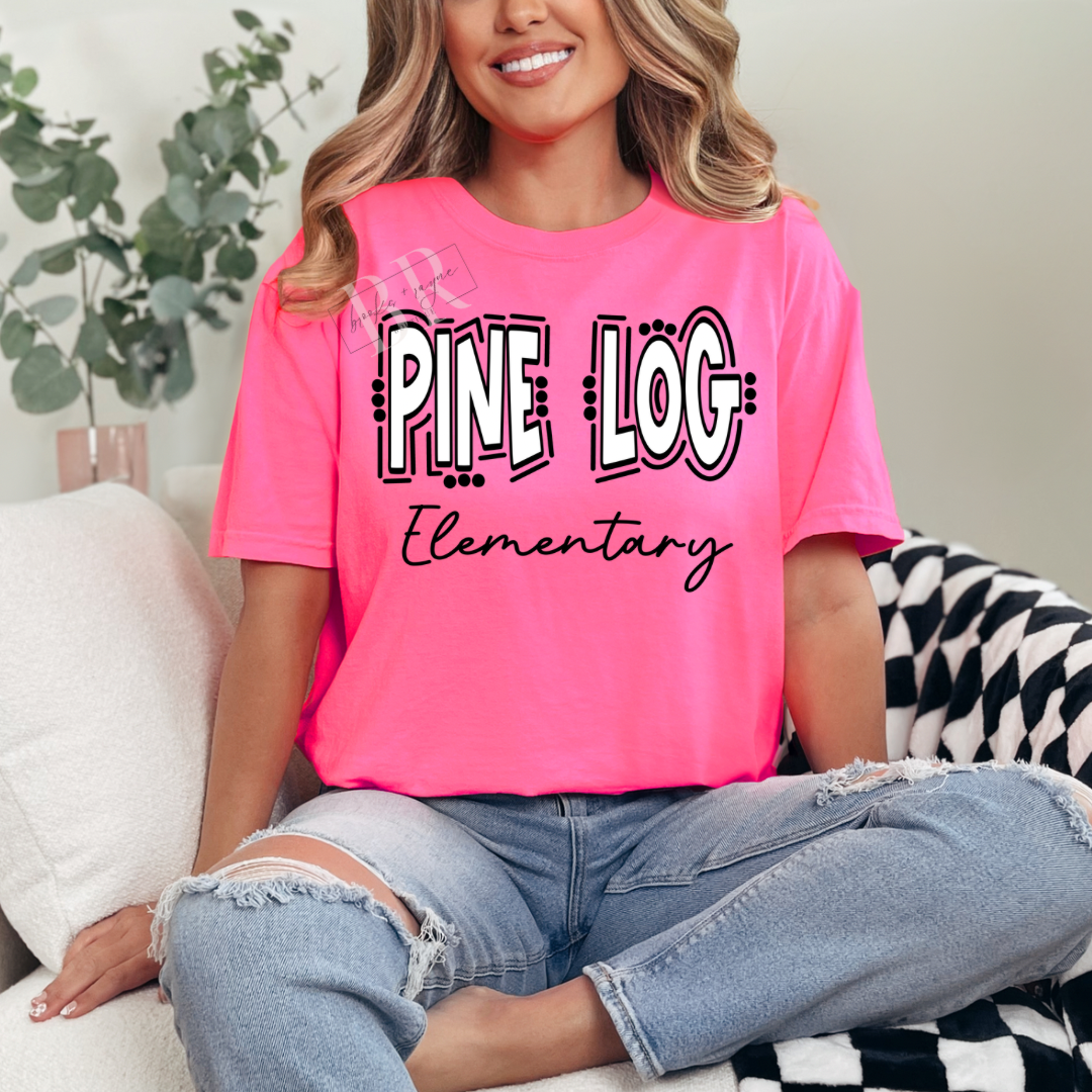 Pine Log Elementary Doodle Preorder