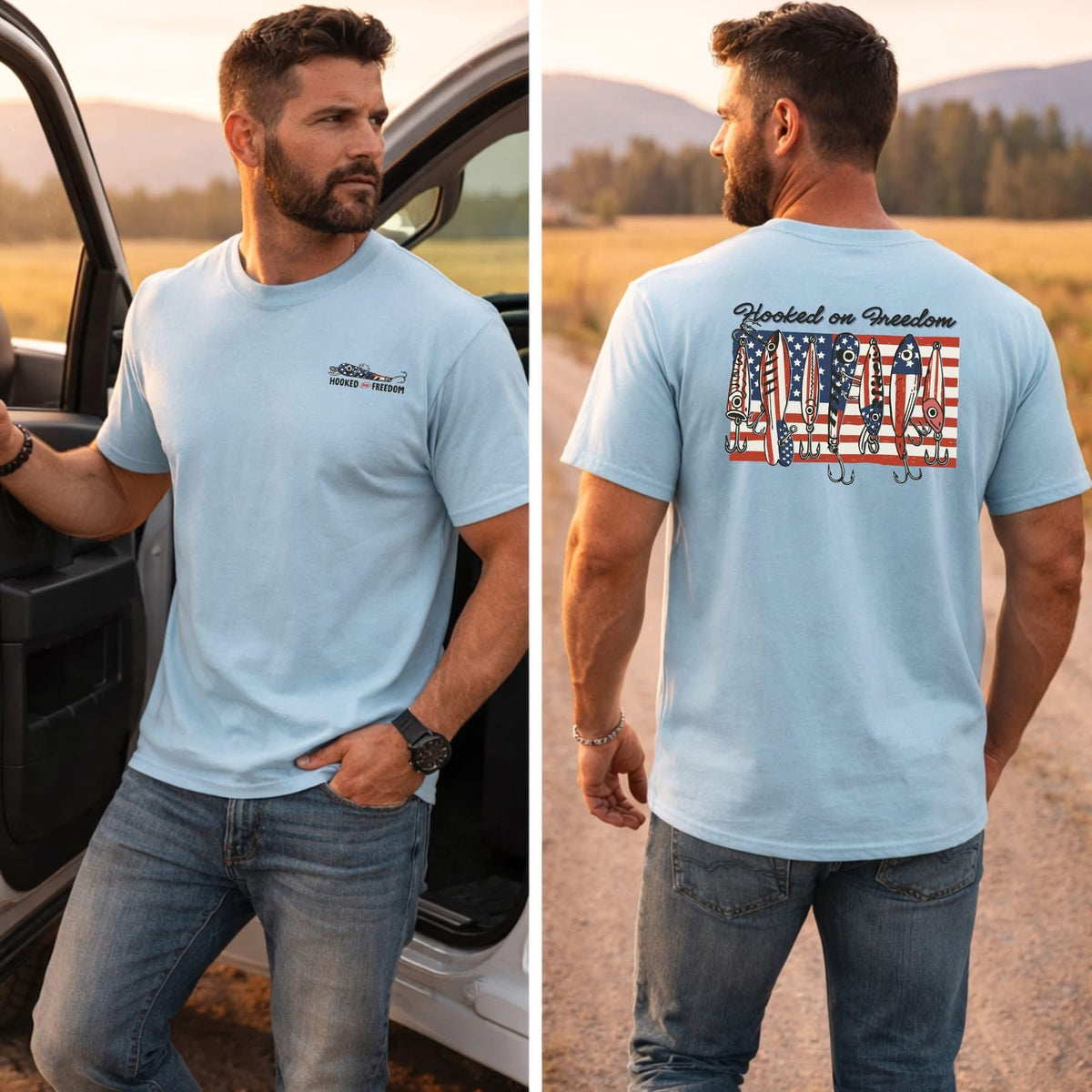 Front/Back Hooked On Freedom PREORDER