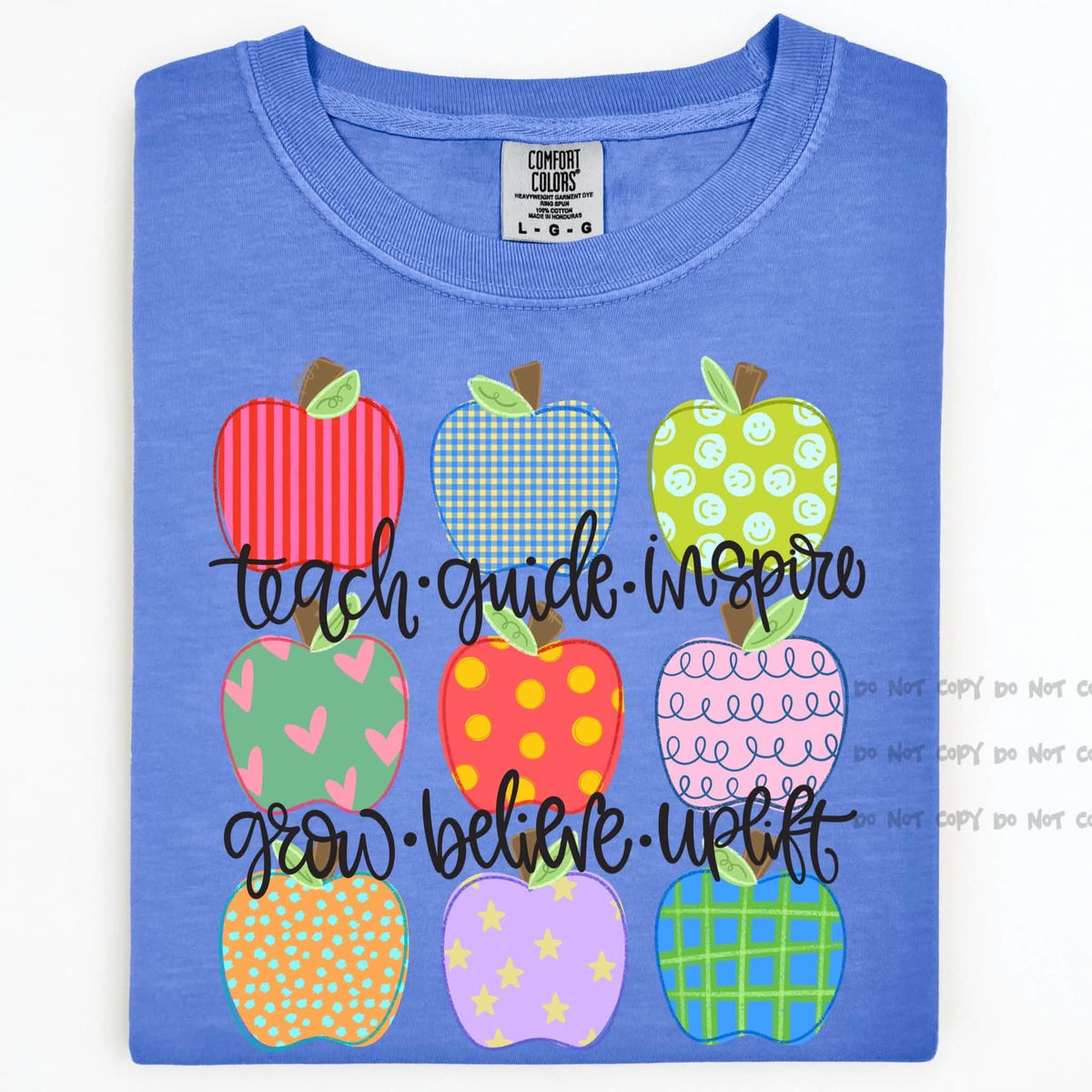 Teacher Words With Apples PREORDER