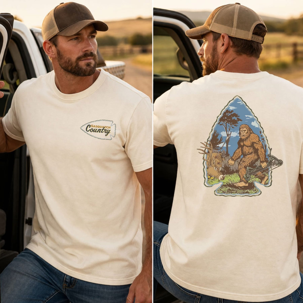 Front/Back Sasquash Country PREORDER