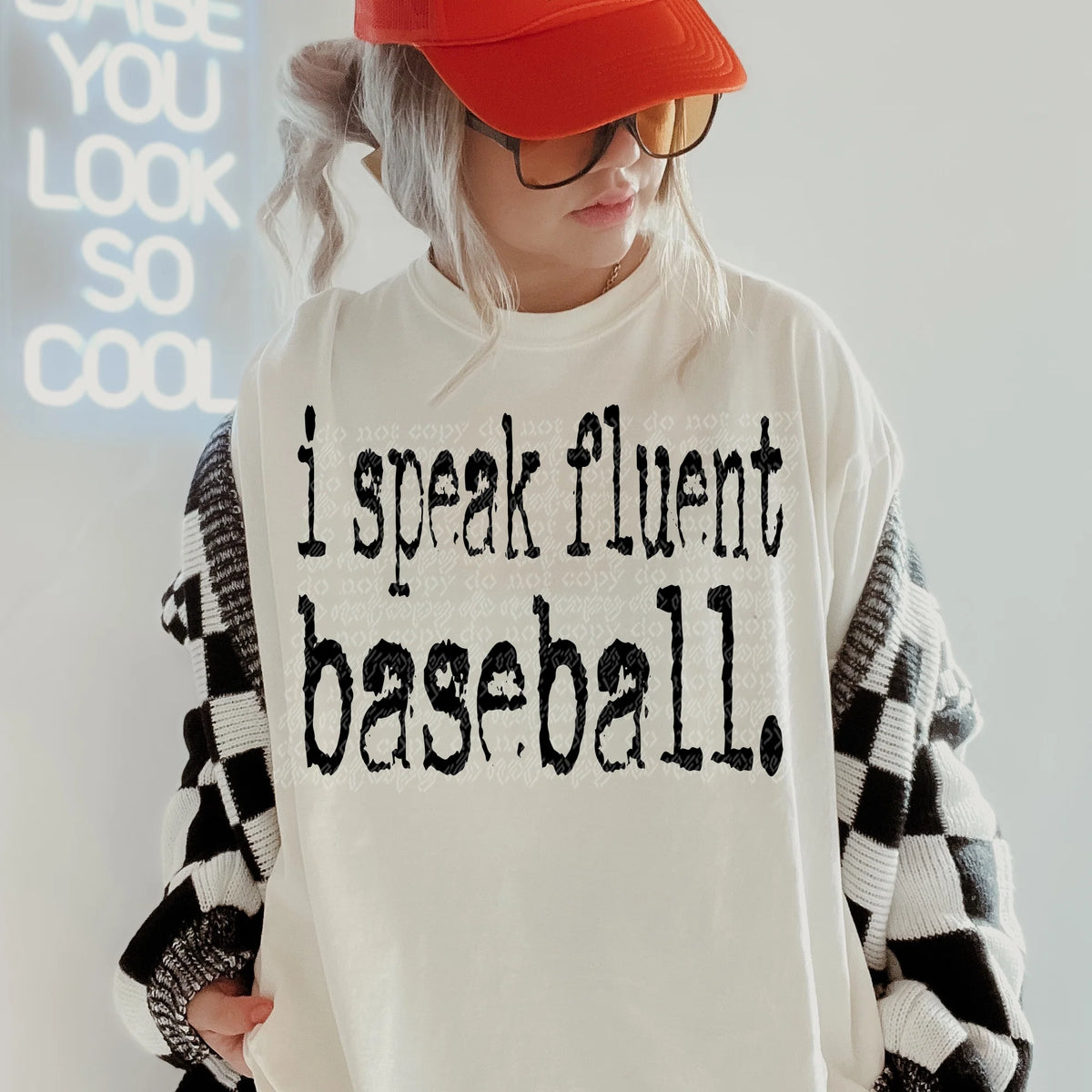 I Speak Fluent Baseball PREORDER