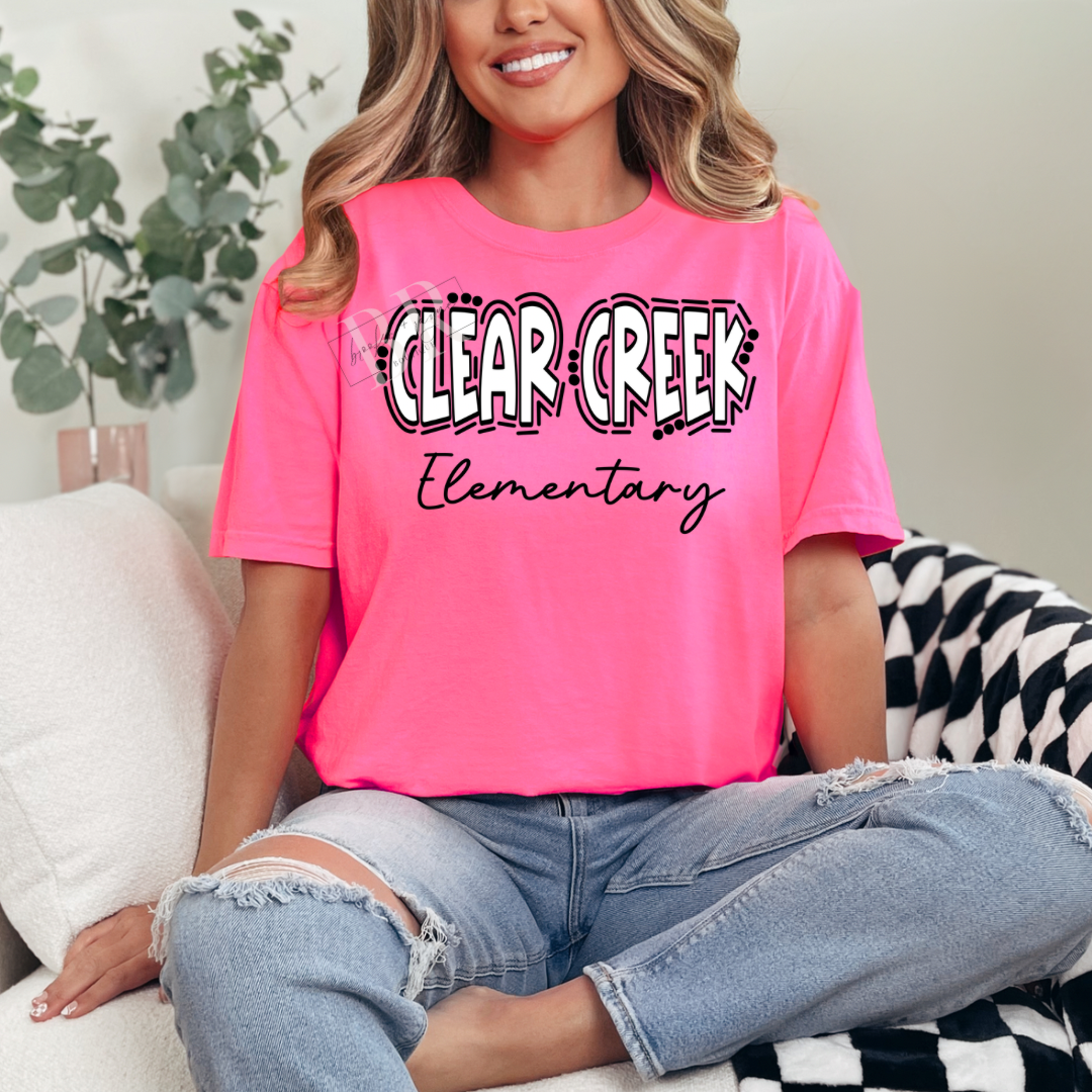 Clear Creek Elementary Doodle PREORDER