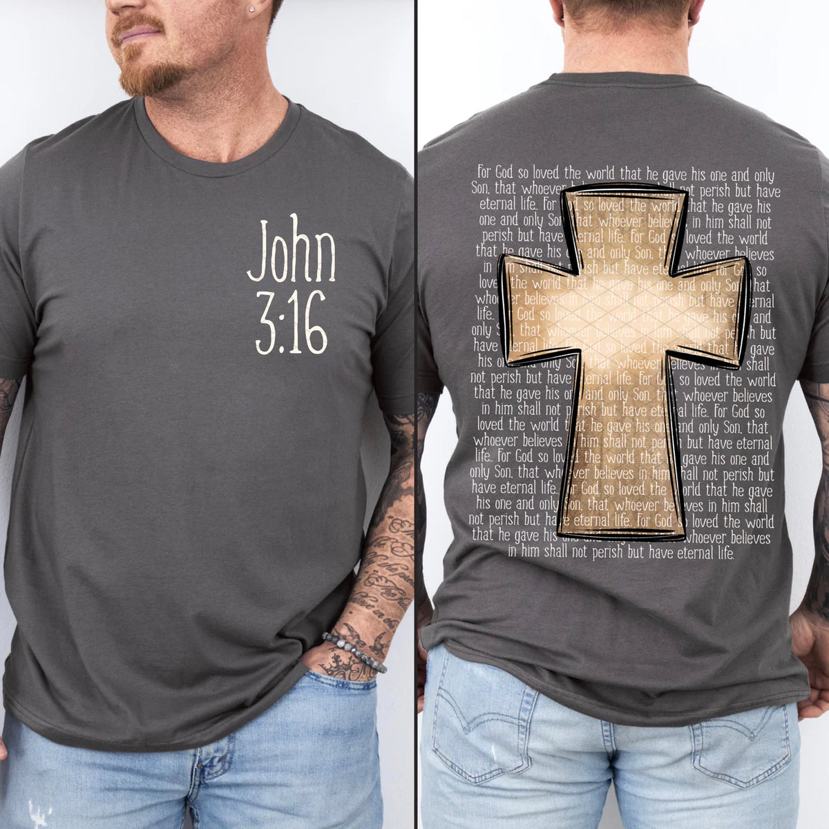 Front/Back John 3:16 PREORDER