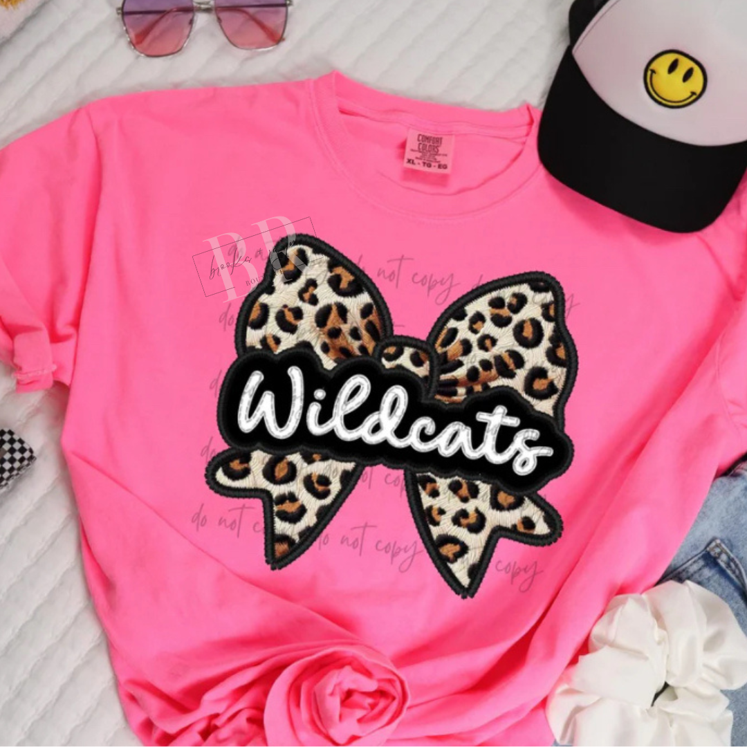 Leopard Wildcats Bow PREORDER