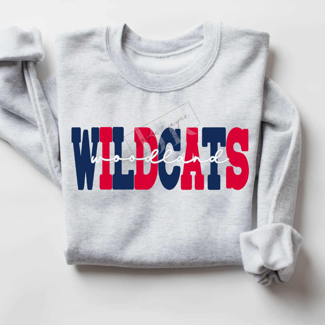 Woodland Wildcats Sweatshirt PREORDER