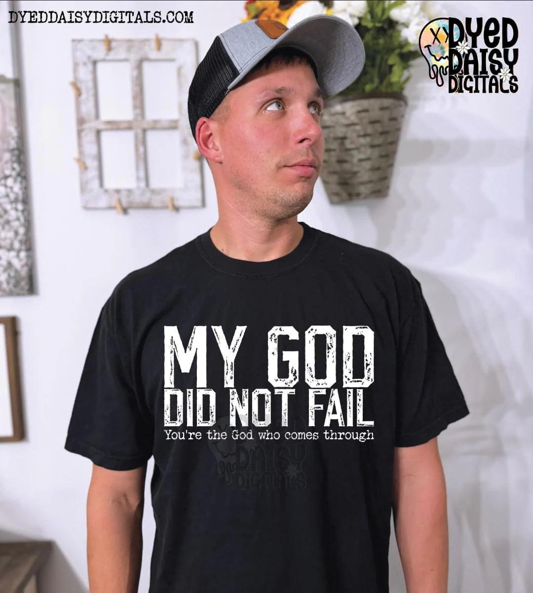 My God Did Not Fail PREORDER