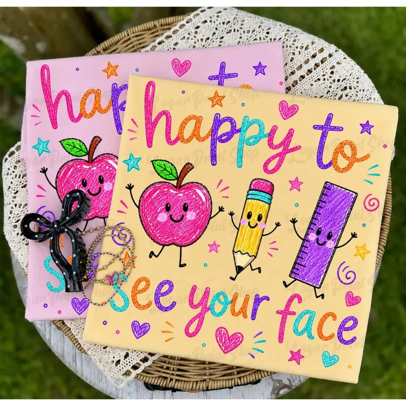 Colorful Happy To See Your Face PREORDER