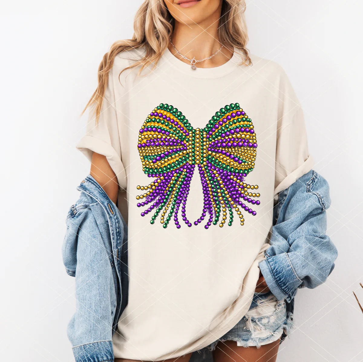 Mardi Gras Bow PREORDER