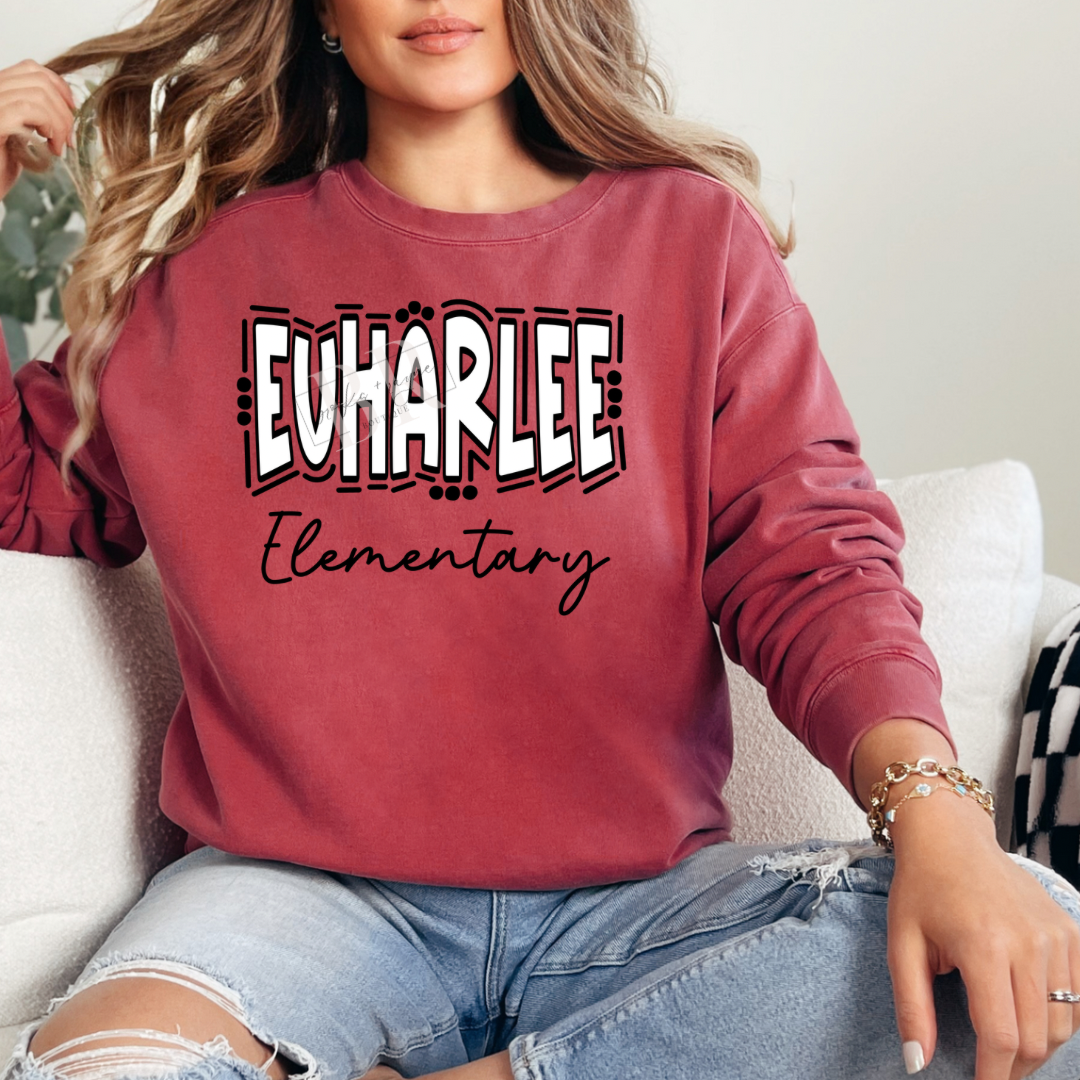 Euharlee Elementary Doodle Sweatshirt PREORDER