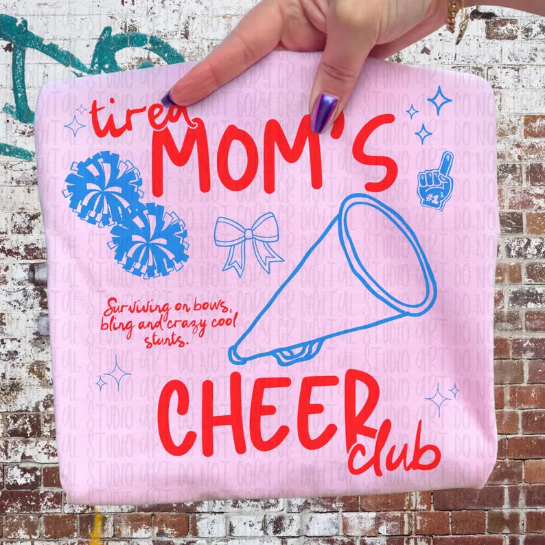 Bright Tired Moms Cheer Club PREORDER