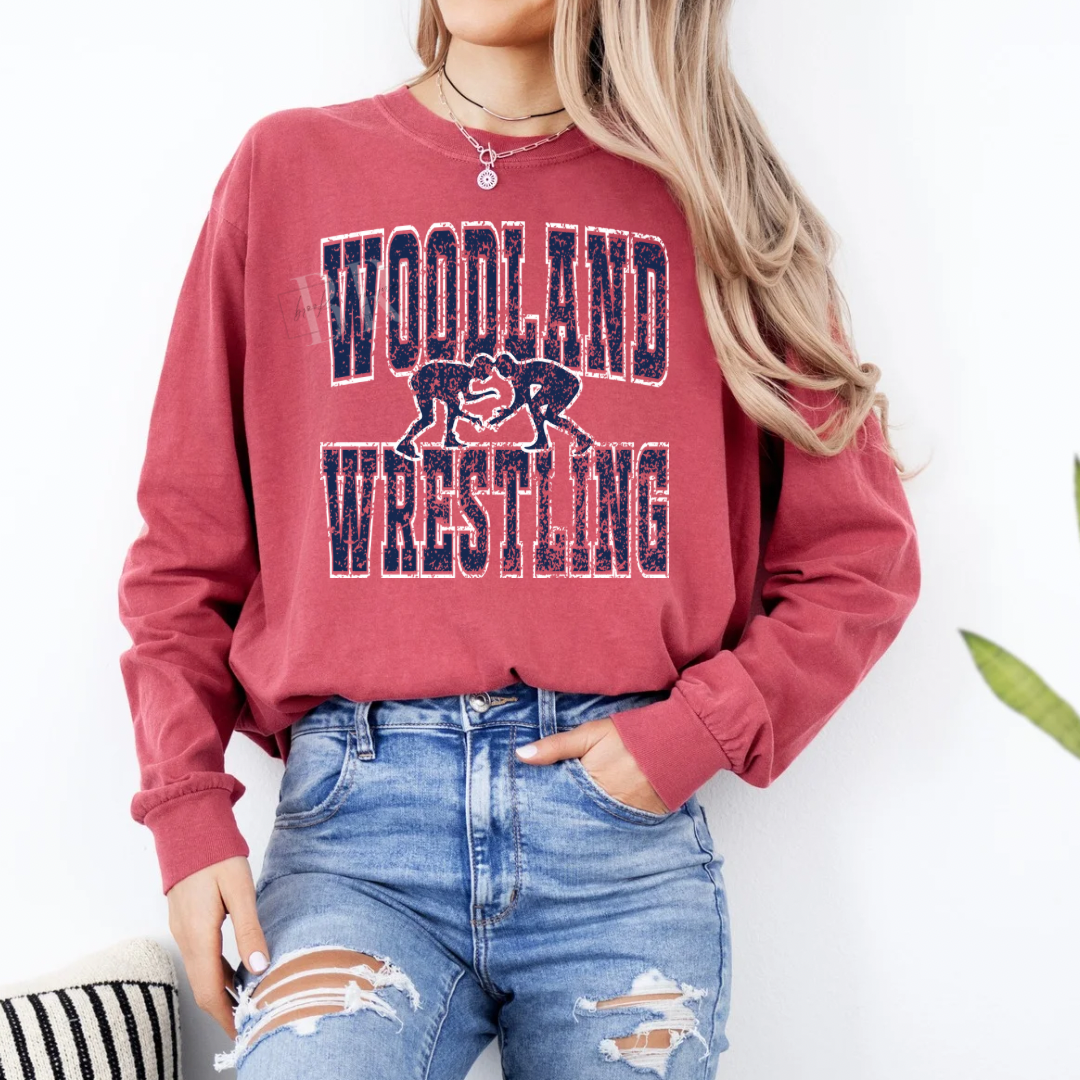 Woodland Wrestling Long Sleeve PREORDER