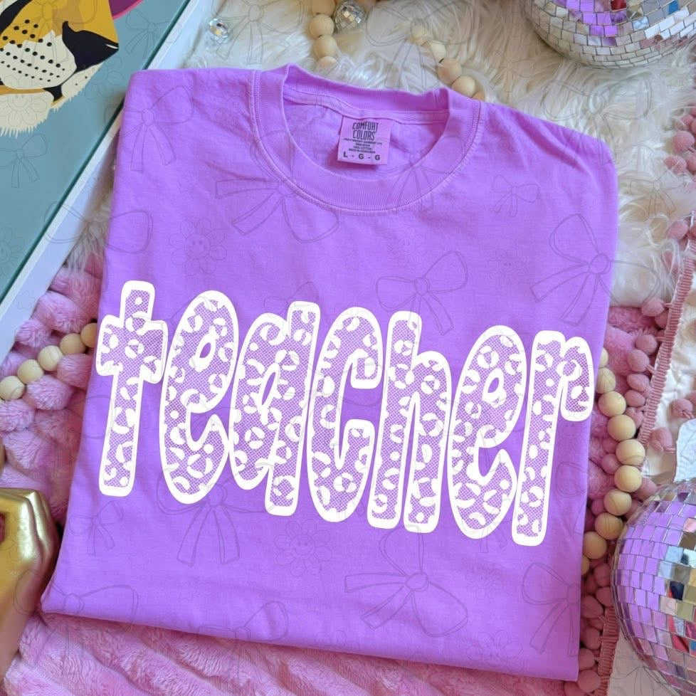 White Leopard Teacher PREORDER