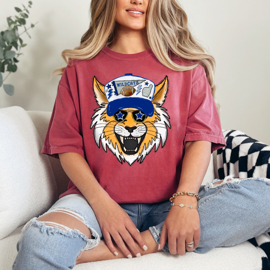 Trucker Hat Wildcats with Bow PREORDER