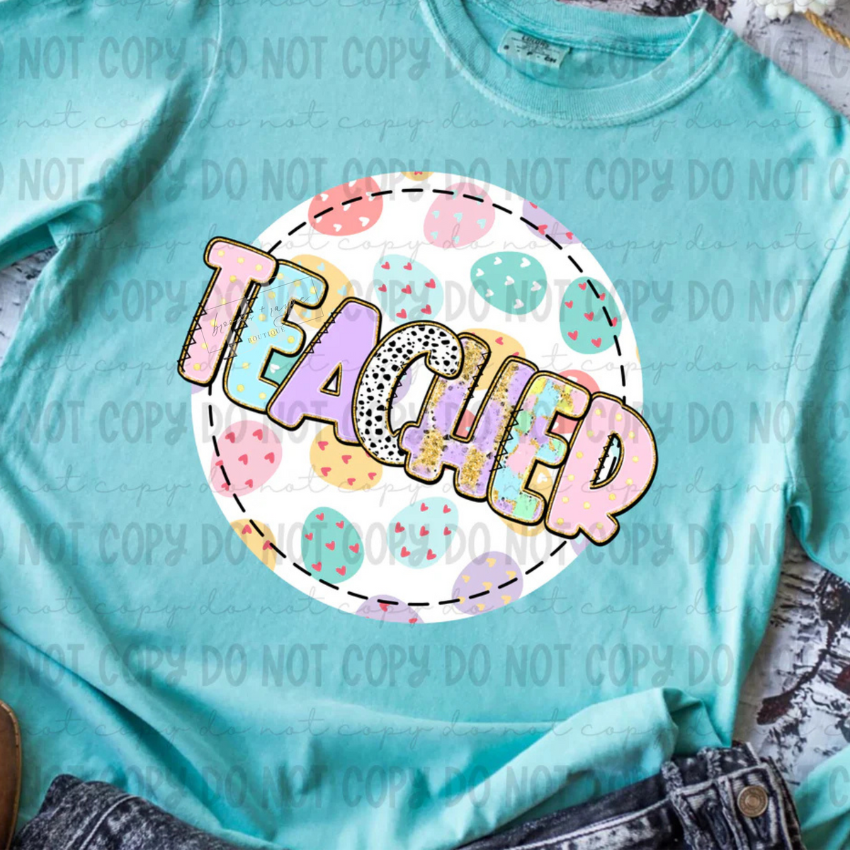 Easter Eggs Teacher PREORDER