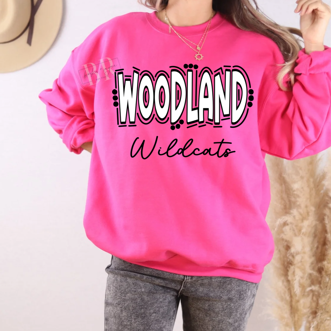 Woodland Wildcats Sweatshirt PREORDER