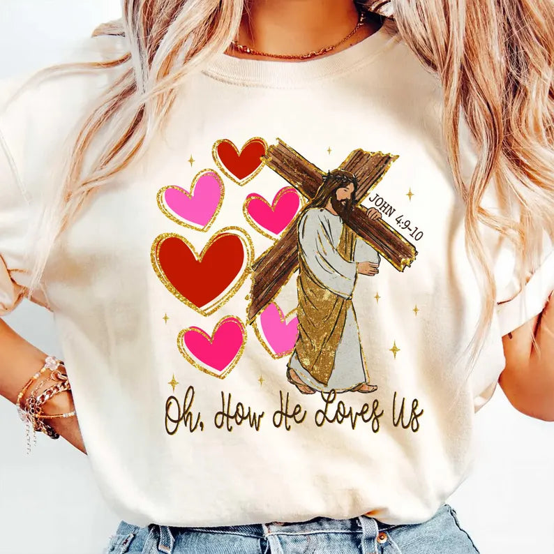 Oh How He Loves Us Cross PREORDER