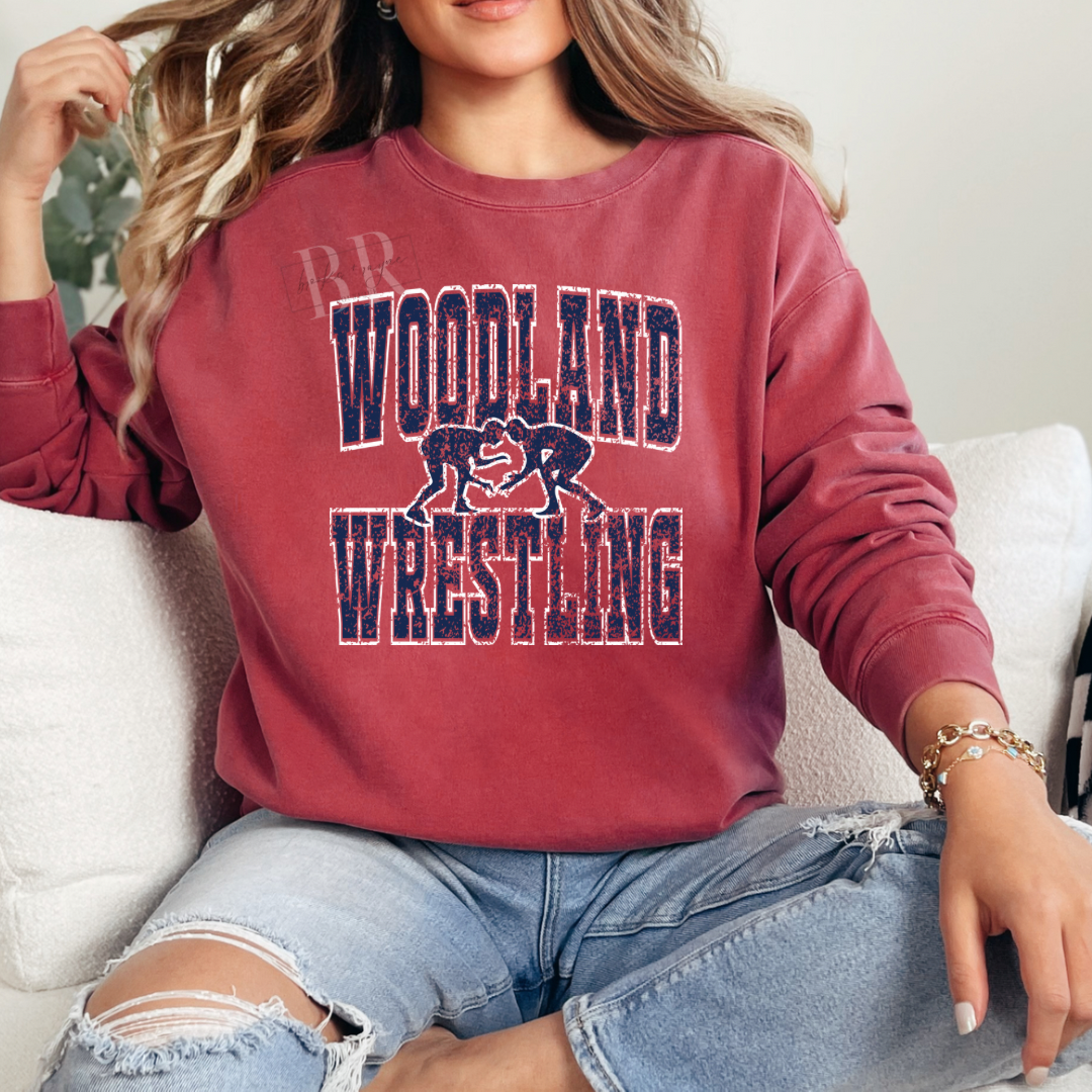 Woodland Wrestling Sweatshirt PREORDER