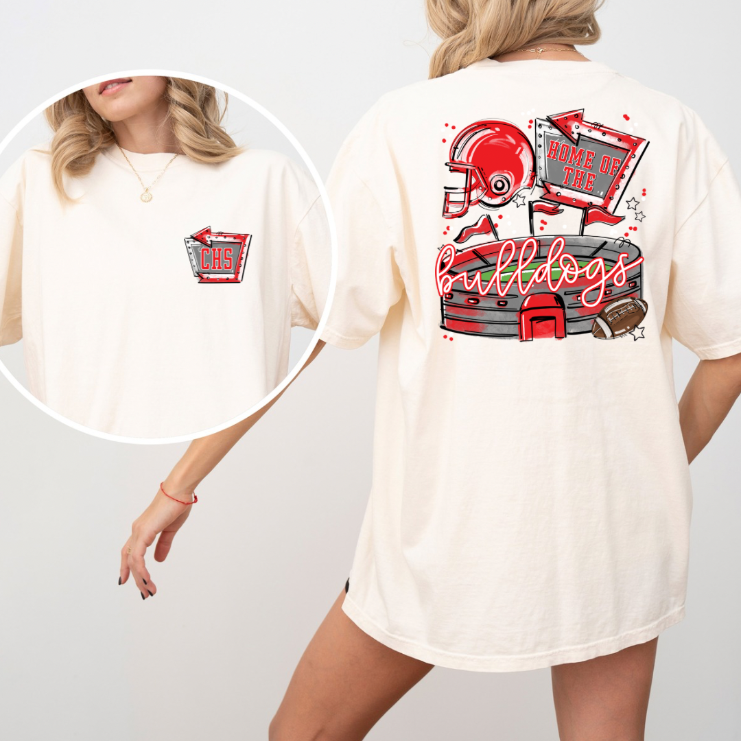 Front/Back Home of The Bulldogs PREORDER