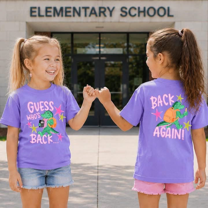 Youth Girl’s Full Front/Back Guess Who’s Back PREORDER