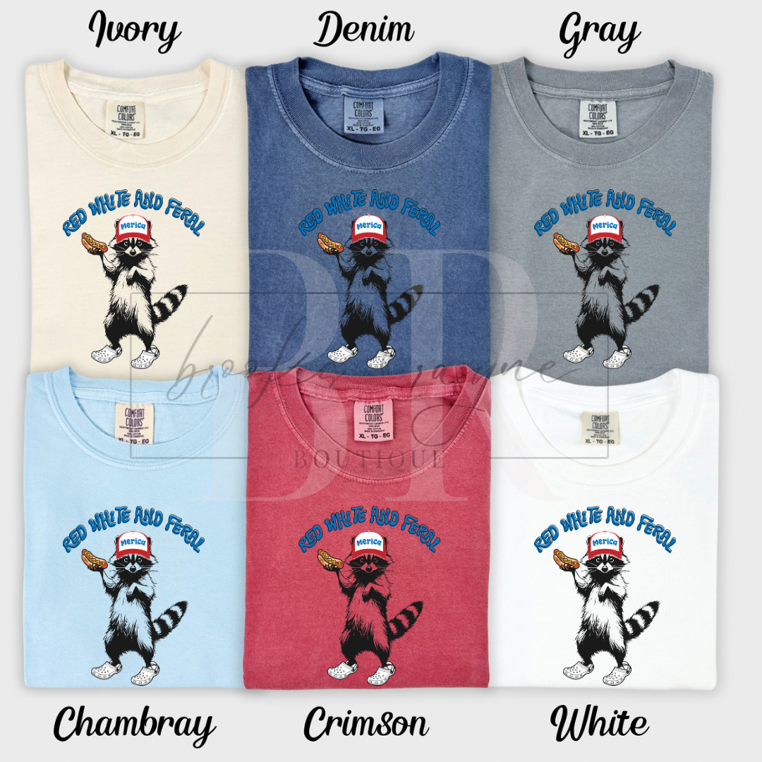 Red, White and Feral PREORDER