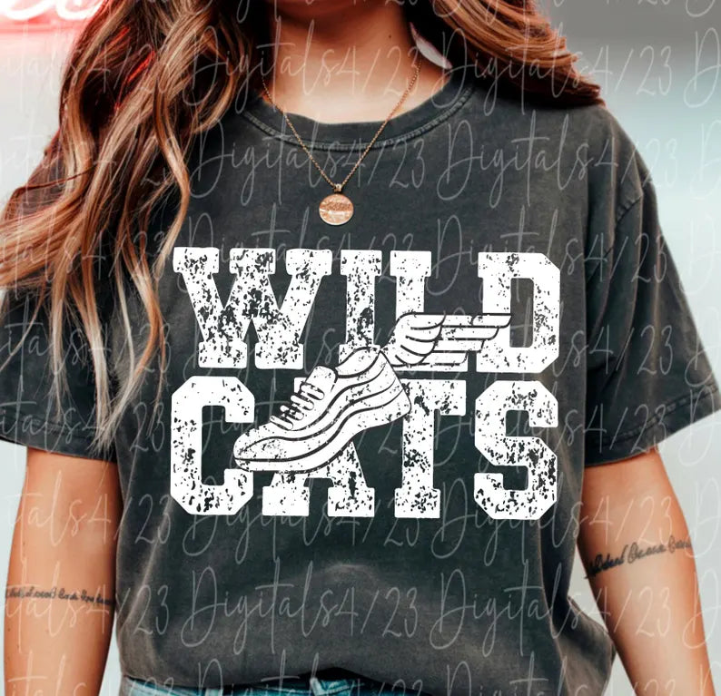 Wildcats Distressed Cross Country PREORDER