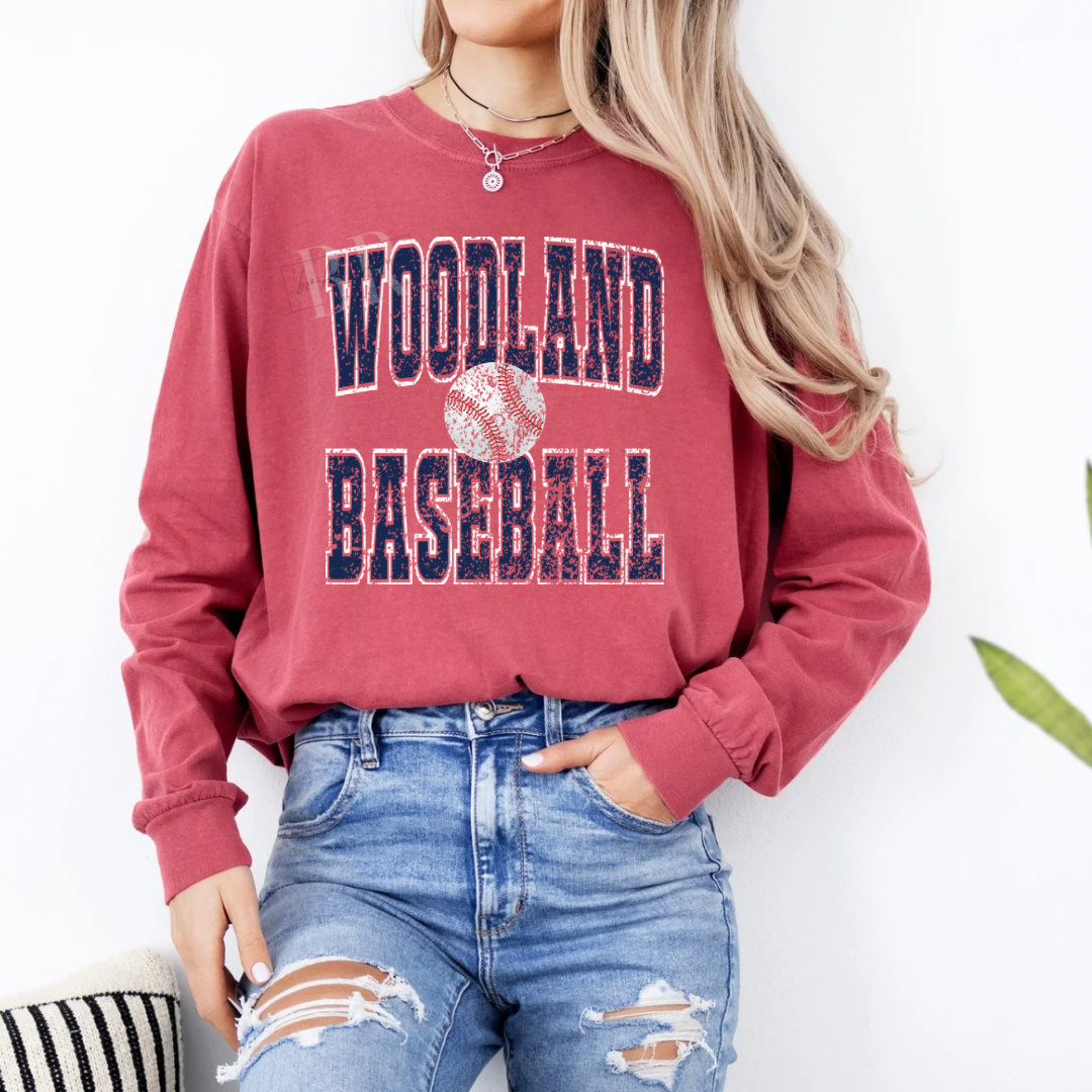 Woodland Baseball Long Sleeve PREORDER