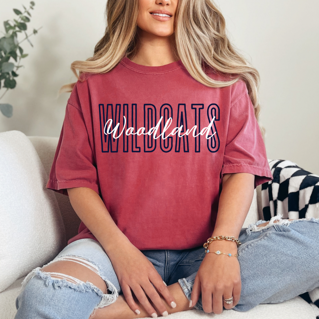 Script Woodland Wilcats PREORDER