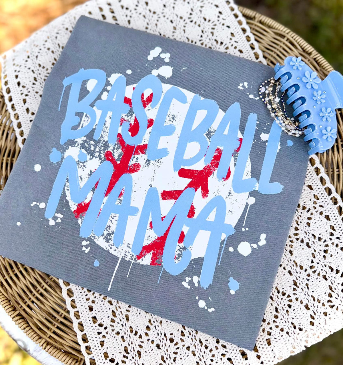 Splatter Baseball Mama PREORDER