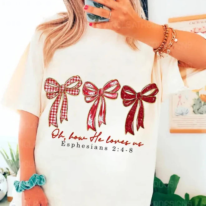 Oh How He Loves Us Bows PREORDER