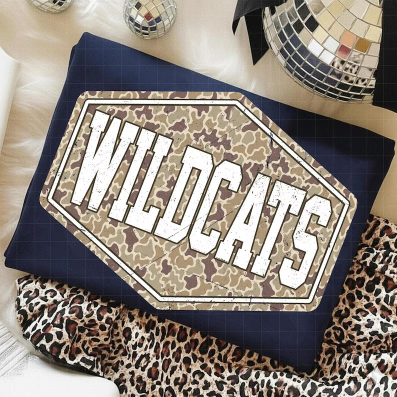 Camo Wildcats Patch PREORDER