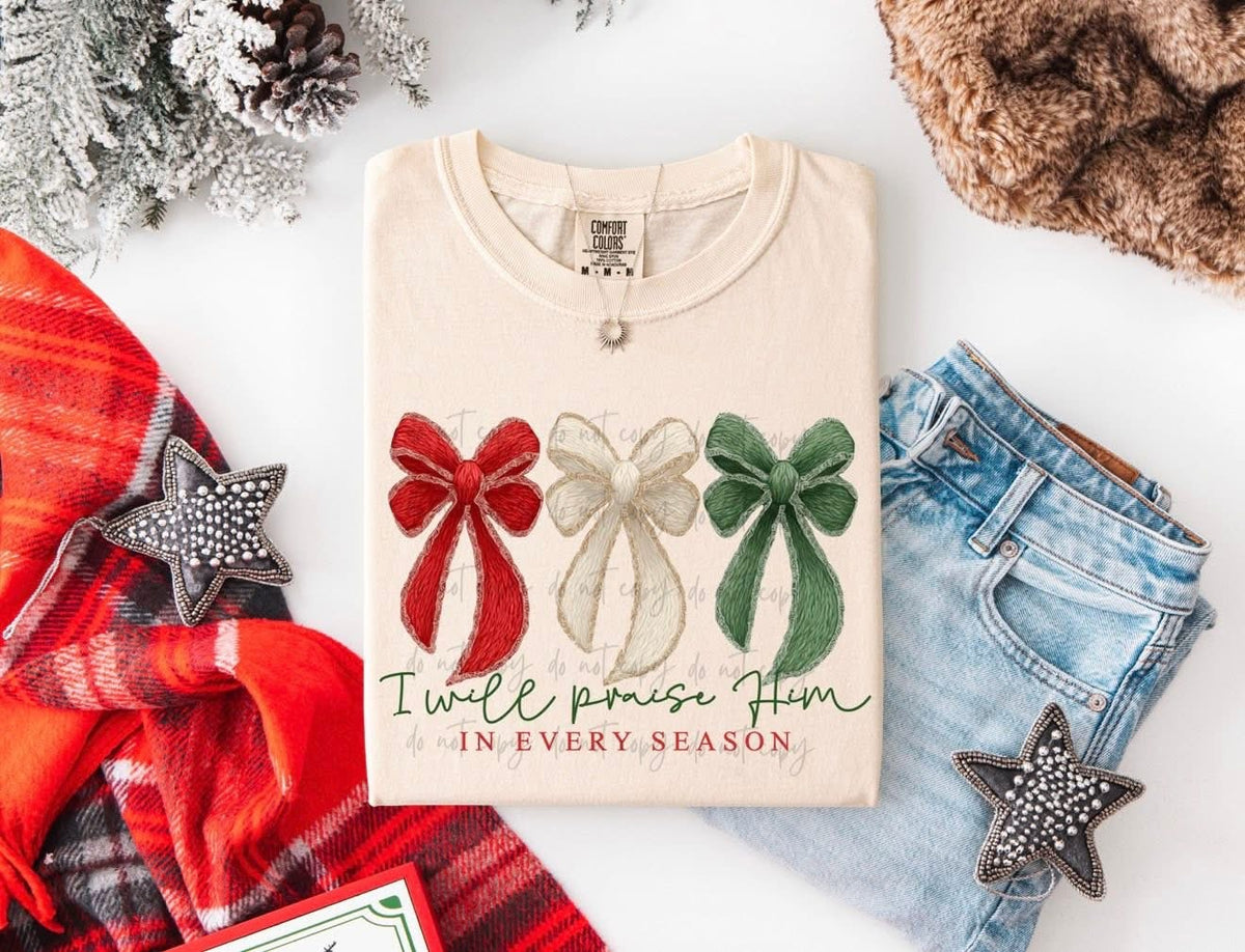 I Will Praise Him Bows PREORDER