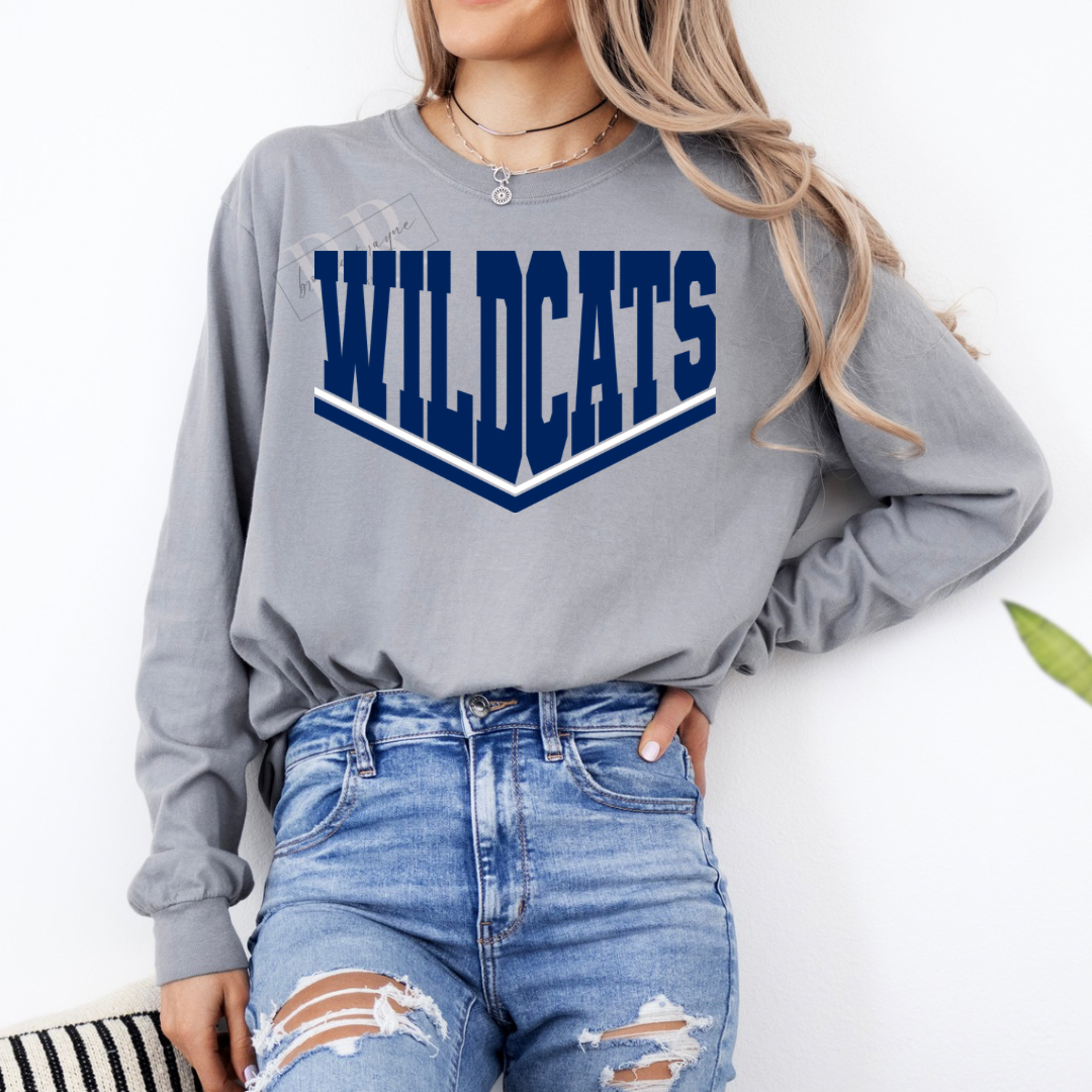 Wildcats Solid Long Sleeve PREORDER