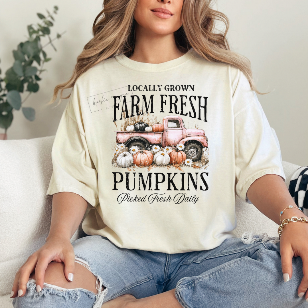 Farm Fresh Pumpkins Truck PREORDER