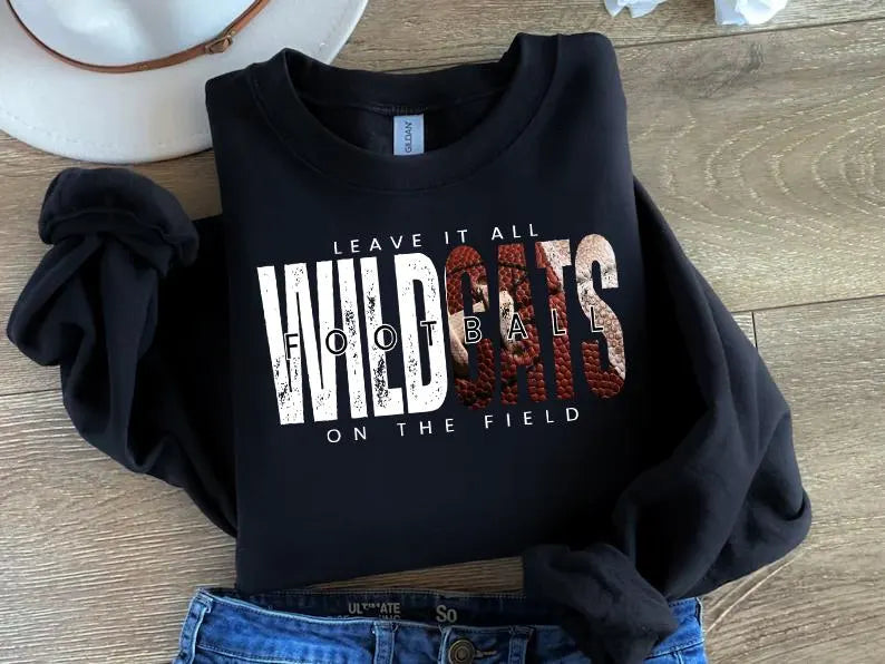 Wildcats Football Leave It All On The Field PREORDER