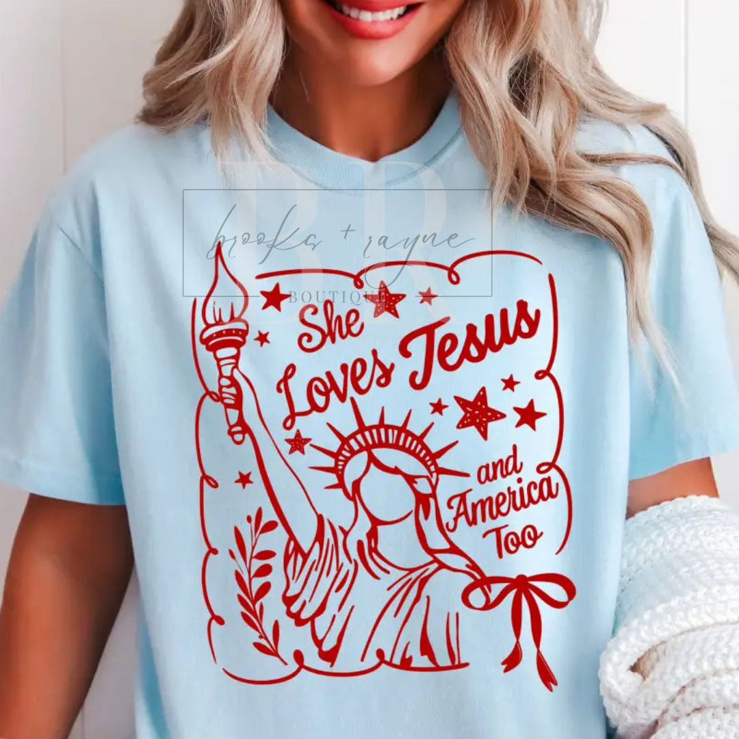 Loves Jesus And America Too PREORDER