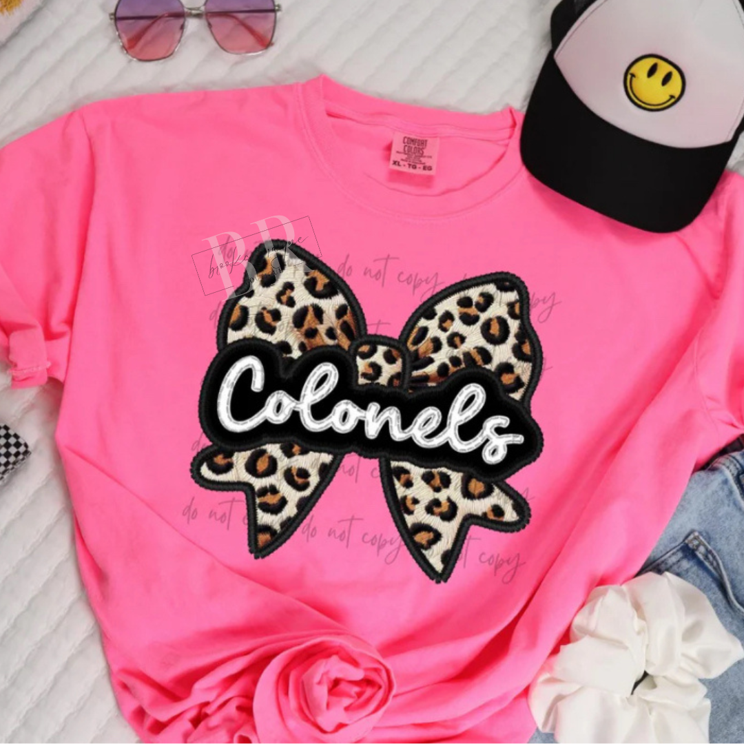 Leopard Colonels Bow PREORDER