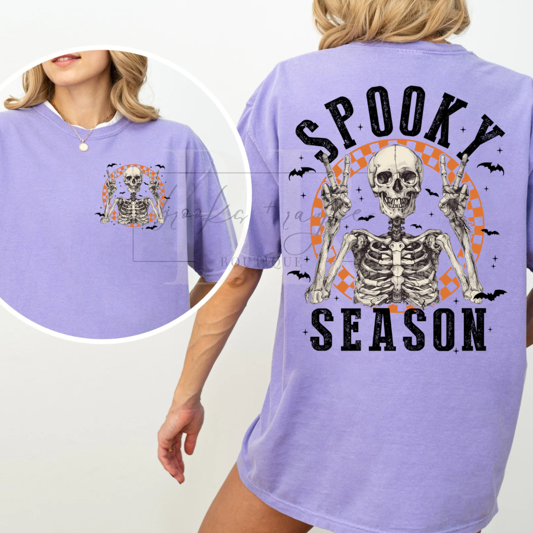 Front/Back Spooky Season Skellie PREORDER