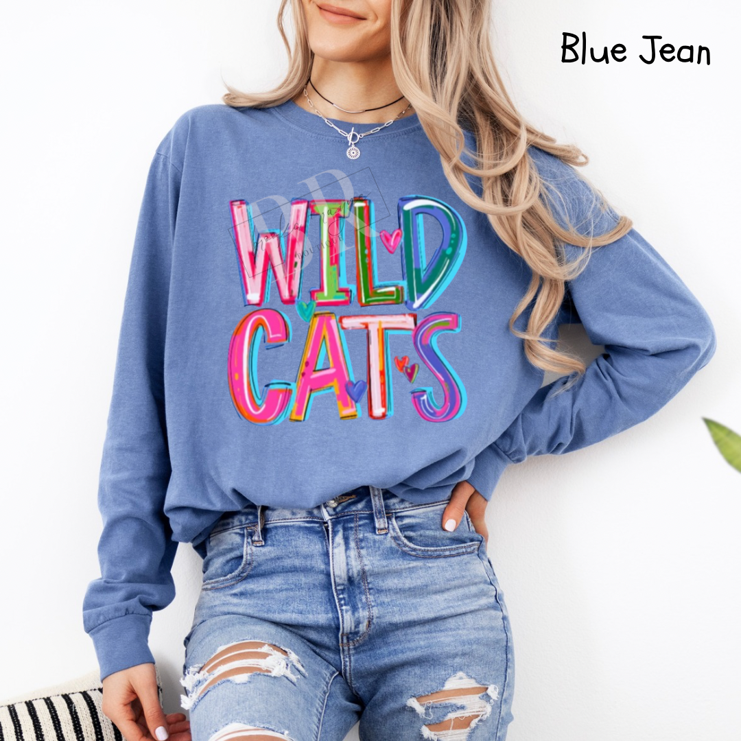 Cheery Wildcats Long Sleeve PREORDER