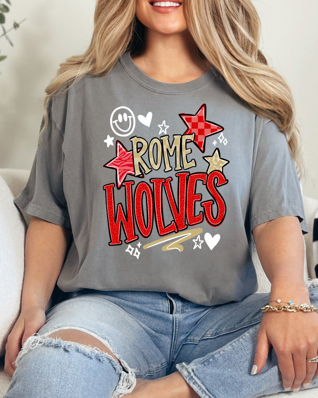 Smiley Doodle Rome Wolves PREORDER