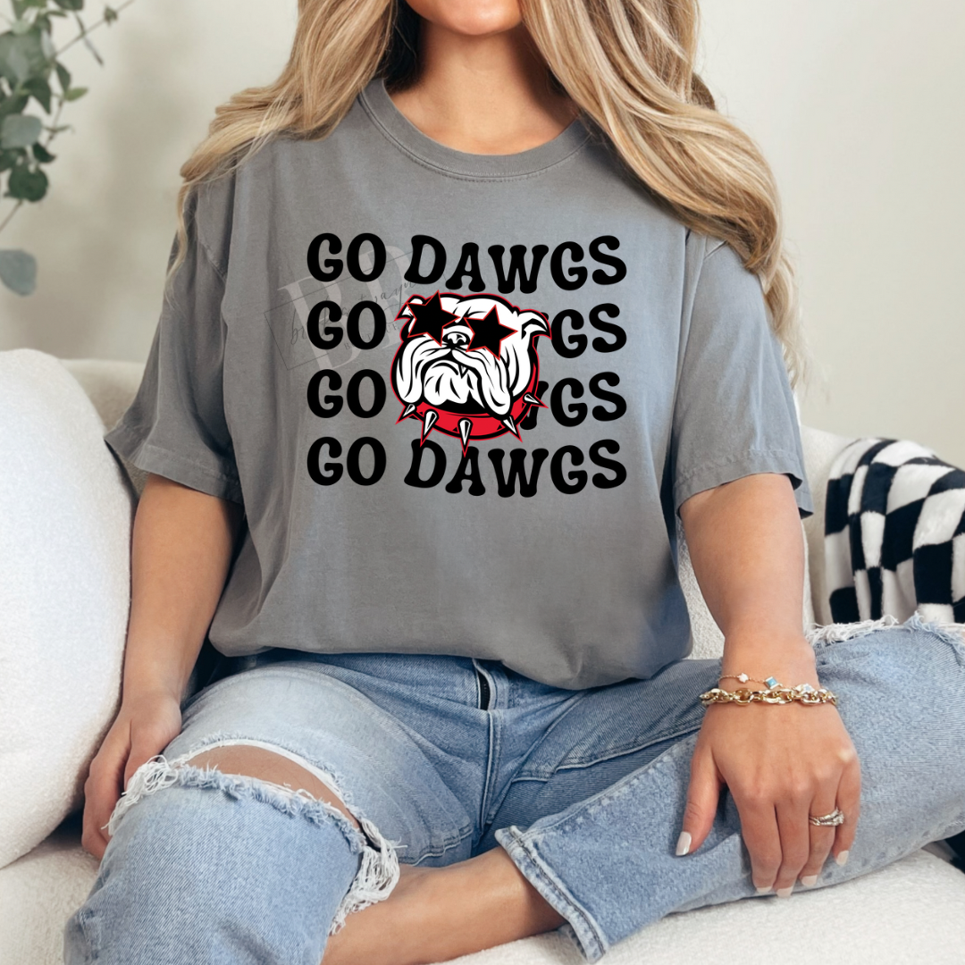 Stacked Go Dawgs PREORDER