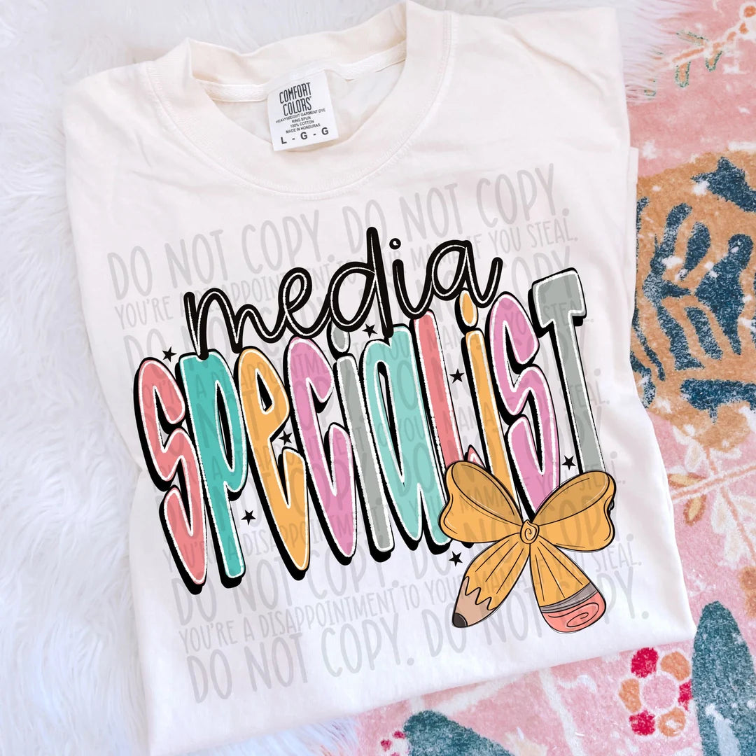 Pencil Bow Media Specialist PREORDER