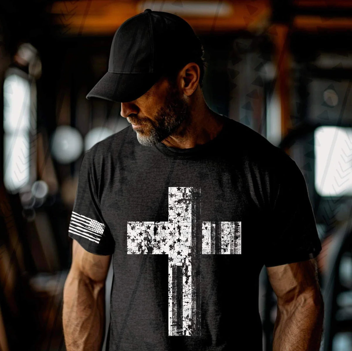 Cross With Flag Sleeve PREORDER