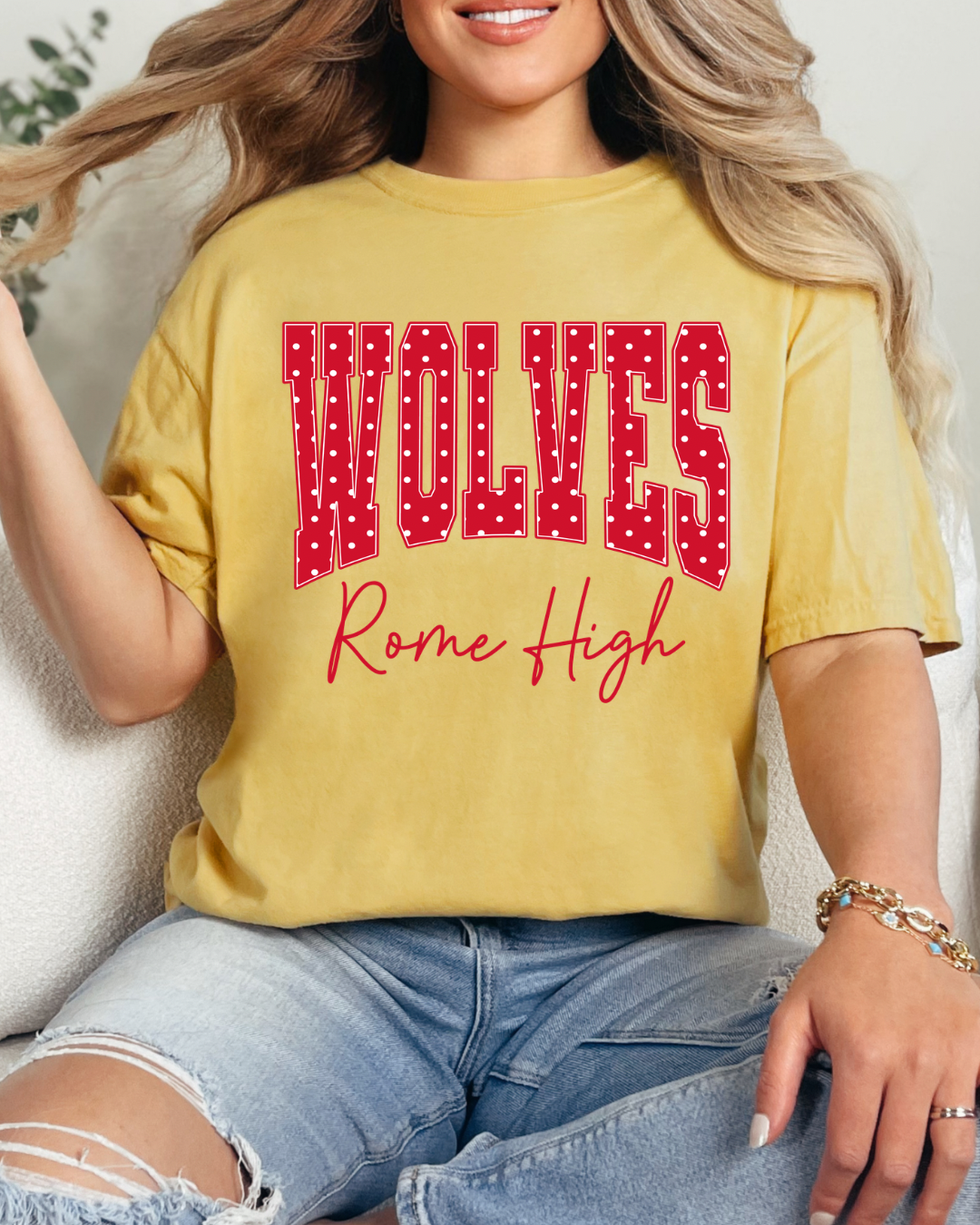 Polka Dot Rome High Wolves PREORDER