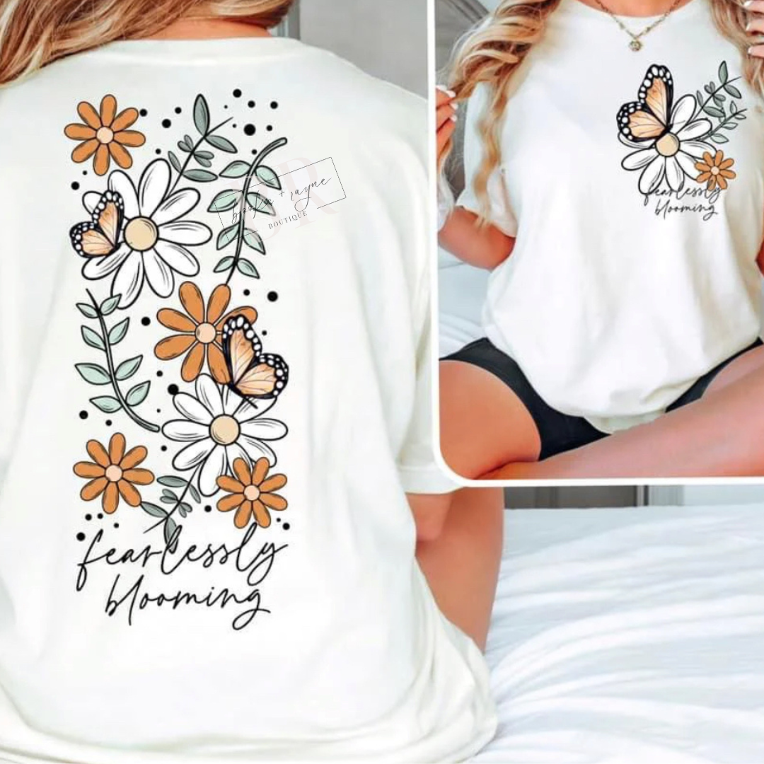 Front/Back Fearlessly Blooming PREORDER