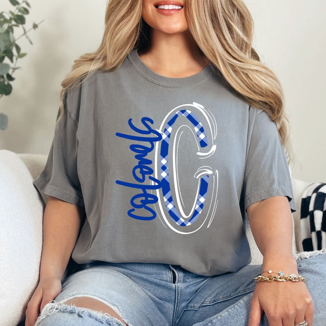 Plaid Script Colonels PREORDER