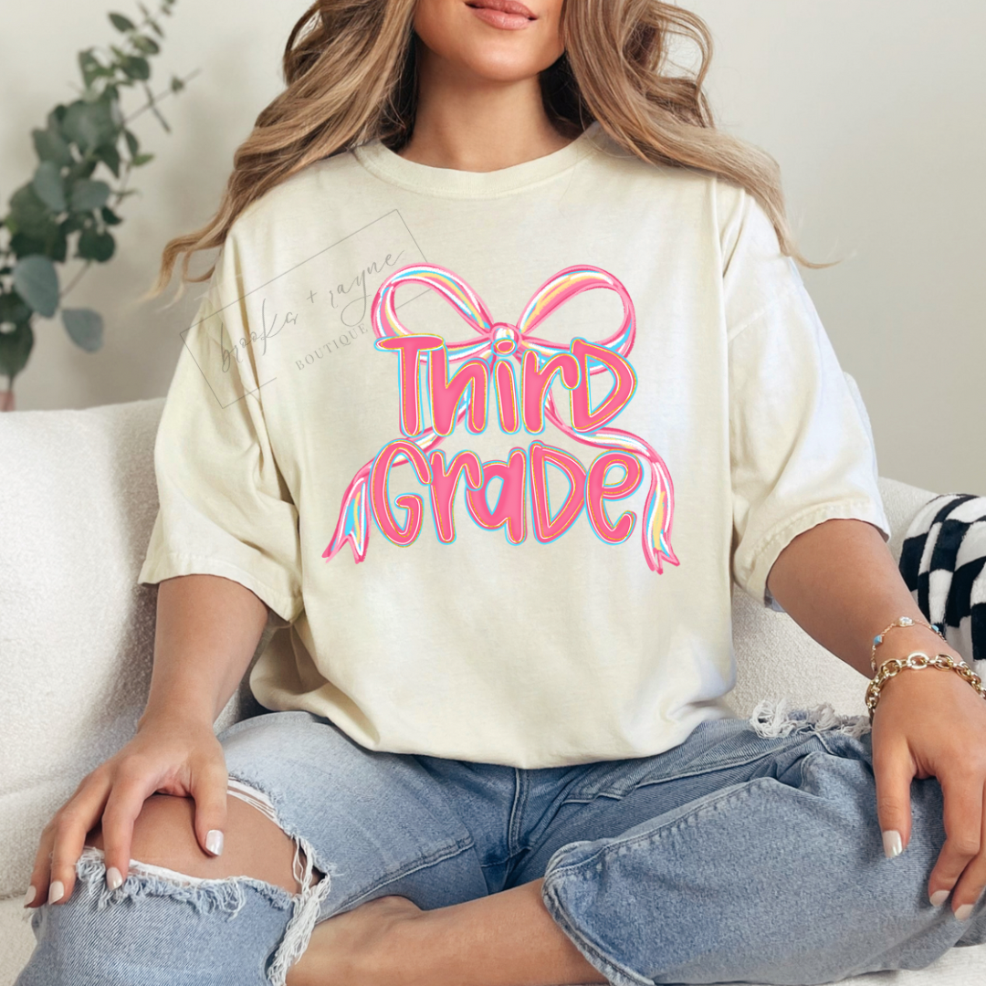 Youth Third Grade Bow PREORDER