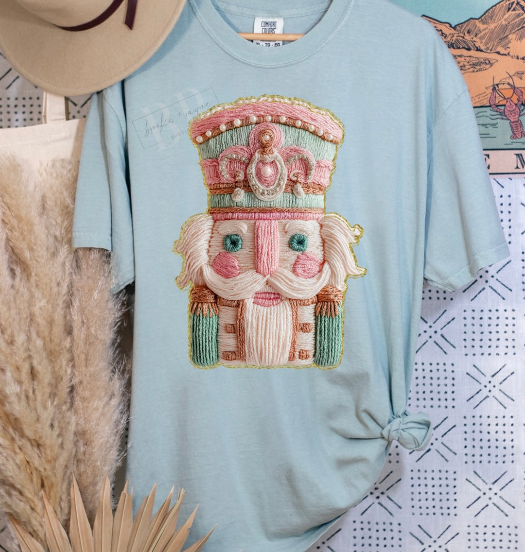 Faux French Knot Nutcracker PREORDER